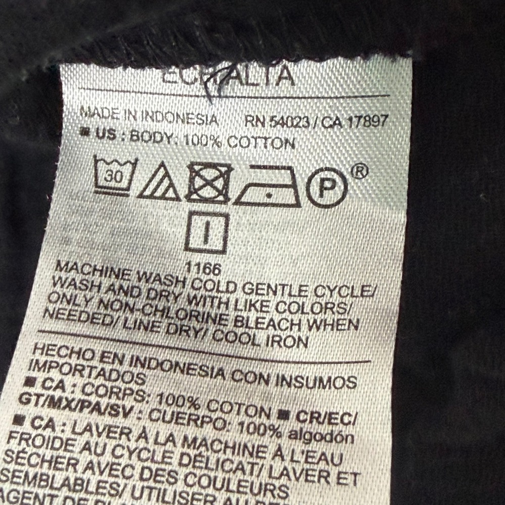 Old Navy Gauze Demi Shirt Womens XS Tall Black Short Sleeve Button Front Preppy - Picture 4 of 8